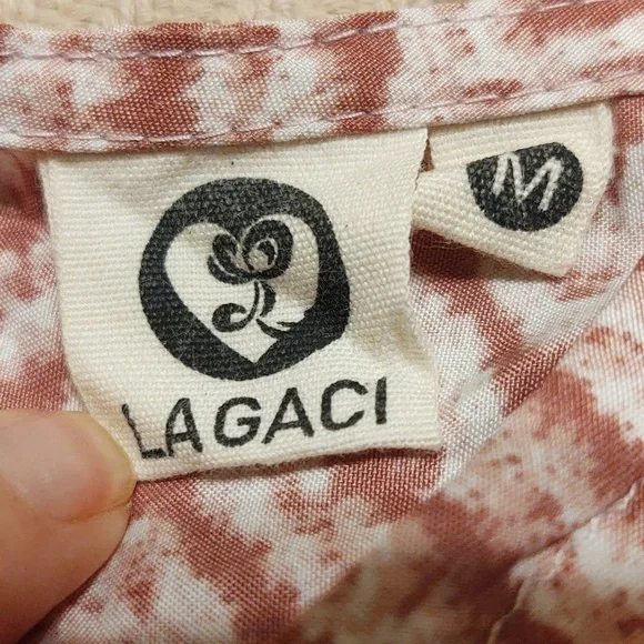 Lagaci Women's Cold Shoulder Blouse - Picture 5 of 5